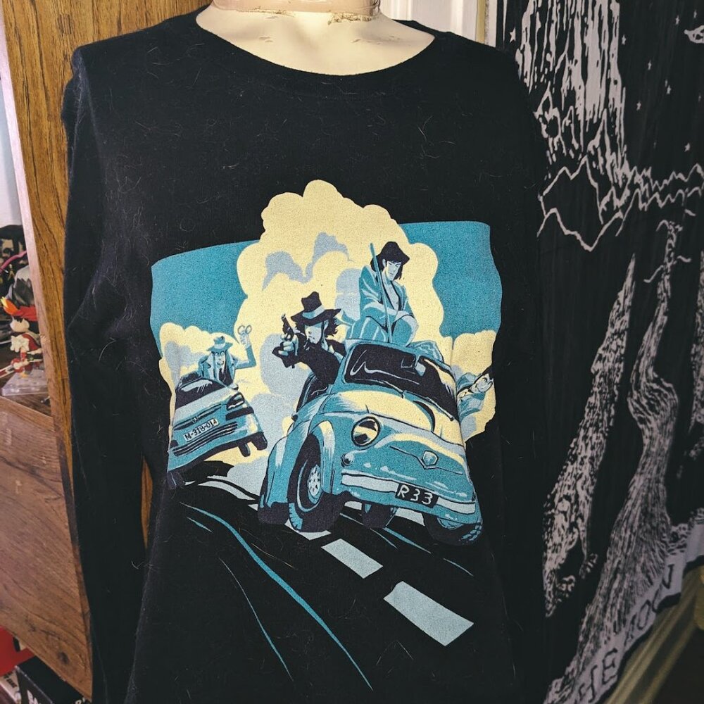 Lupin the 3rd long sleeved tee
